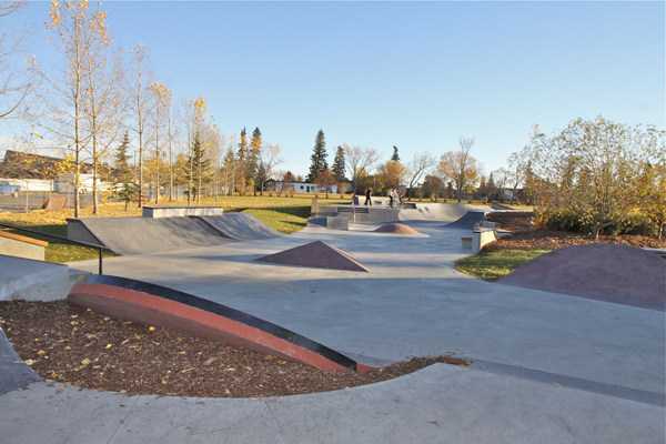 Olds Alberta Skateparks