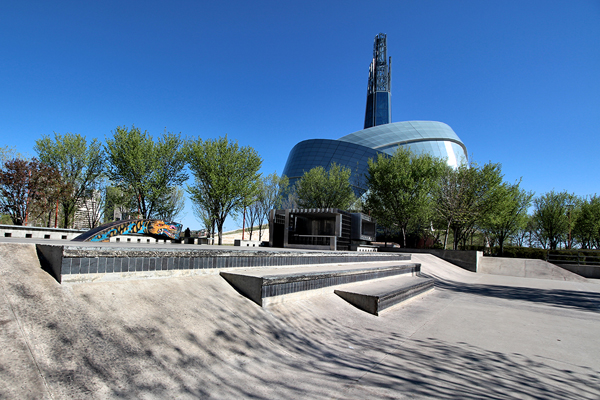 Plaza At The Forks  Skatepark *  Winnipeg MB