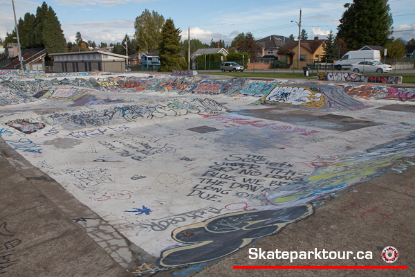 Mercer Stadium Skatepark **PERMANENTLY CLOSED ** New Westminster BC